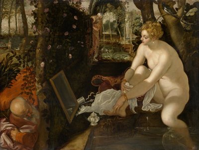Zuzanna i Starsi autorstwa Jacopo Tintoretto