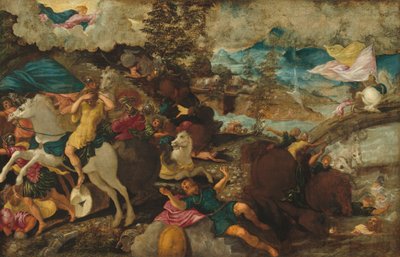 Nawrócenie św. 1544. autorstwa Jacopo Tintoretto