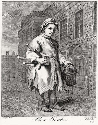 Czarny but, grawerowany przez Wagnera, 1739 autorstwa Jacopo after Amiconi