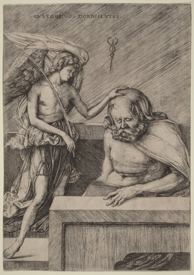 Strzeż nas, gdy śpimy (Anioł Stróż) autorstwa Jacopo de