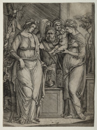 Ofiara Priapa autorstwa Jacopo de