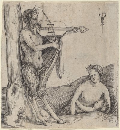 Rodzina Satyra autorstwa Jacopo de