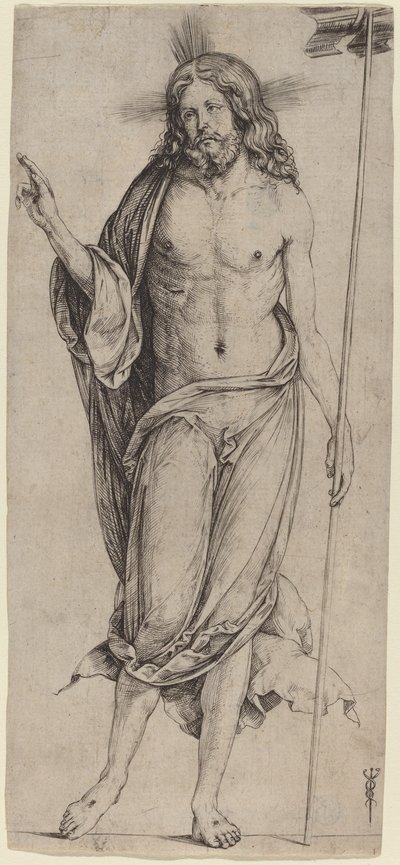 Zmartwychwstały Chrystus autorstwa Jacopo de
