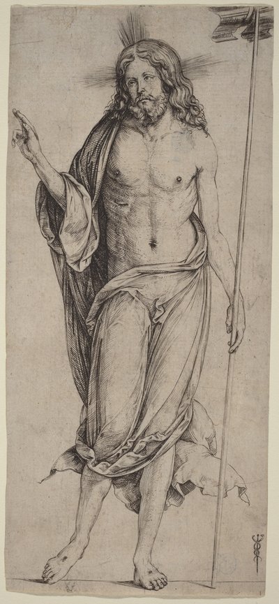 Zmartwychwstały Chrystus autorstwa Jacopo de