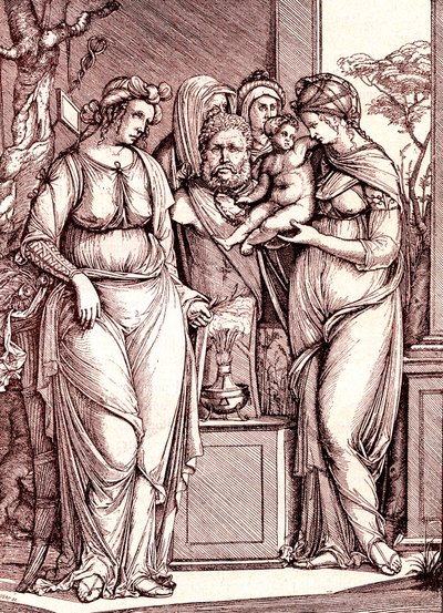 Ofiara dla Priapusa autorstwa Jacopo de