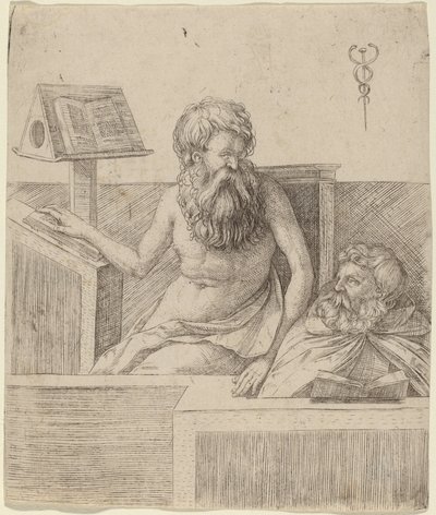 Dwóch filozofów, c. 1509. autorstwa Jacopo de Barbari