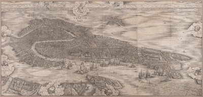 Widok na Wenecję autorstwa Jacopo de