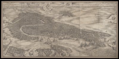Widok Wenecji, 1500 autorstwa Jacopo de Barbari