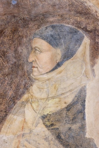 Portret Giovanniego Boccaccio (świeży) autorstwa Jacopo di Cione
