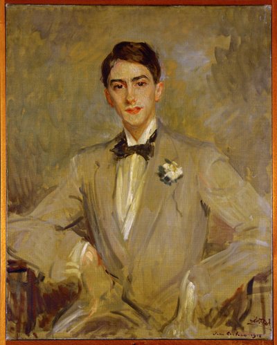 Jean Cocteau, poeta autorstwa Jacques-Emile Blanche