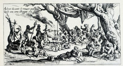 Z ryciny J. Callota autorstwa Jacques (after) Callot