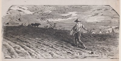 Siewca, ca. 1852. autorstwa Jacques Adrien Lavieille