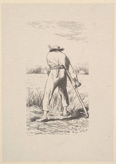 Żniwiarz pszenicy, 1853. autorstwa Jacques Adrien Lavieille