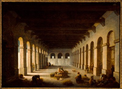 Targ w Dolinie, ok. 1815 r. (olej na płótnie) autorstwa Jacques Albert Senave