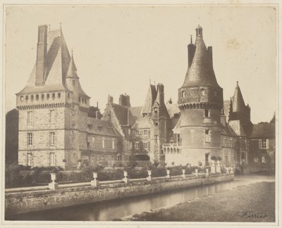 Widok na zamek Maintenon autorstwa Jacques Alexandre Ferrier