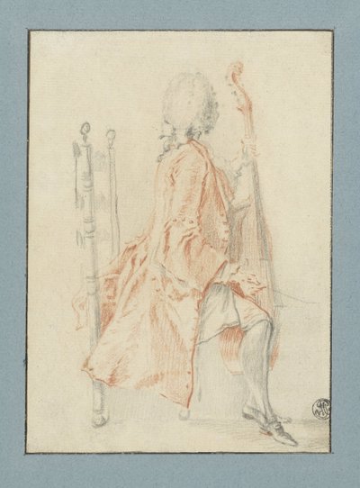 Gambaspeler autorstwa Jacques André Portail