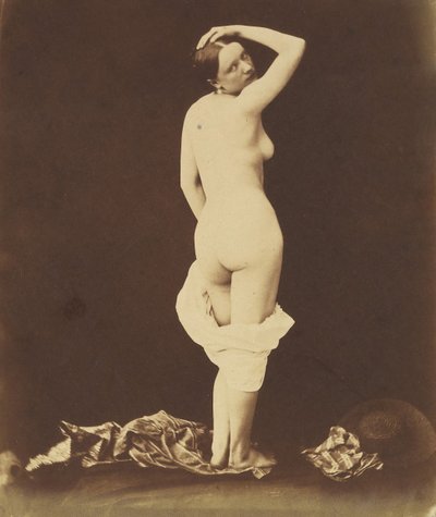 Nagi, jak 1850. autorstwa Jacques Antoine Moulin