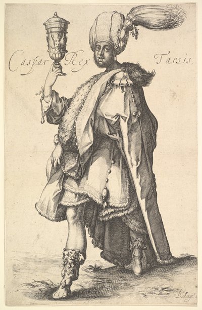 Caspar, po serii trzech magów Jacquesa Bellange