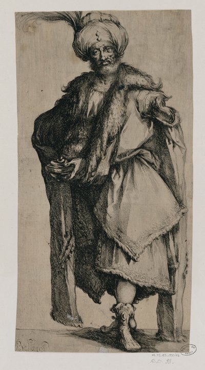 Gaspard: kontynuacja Trzech Mędrców autorstwa Jacques Bellange