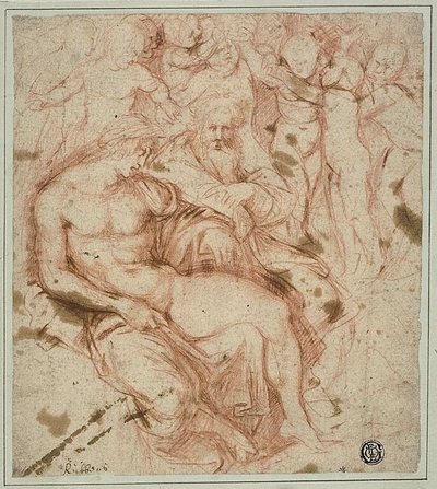Temat mitologiczny autorstwa Jacques Bellange