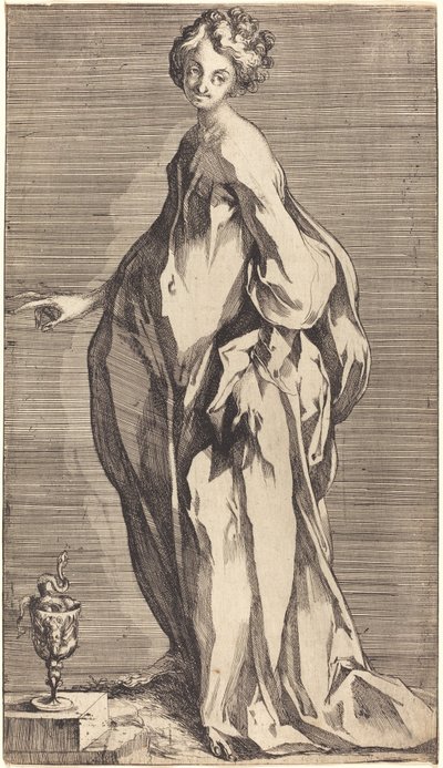 Święty Jan. autorstwa Jacques Bellange