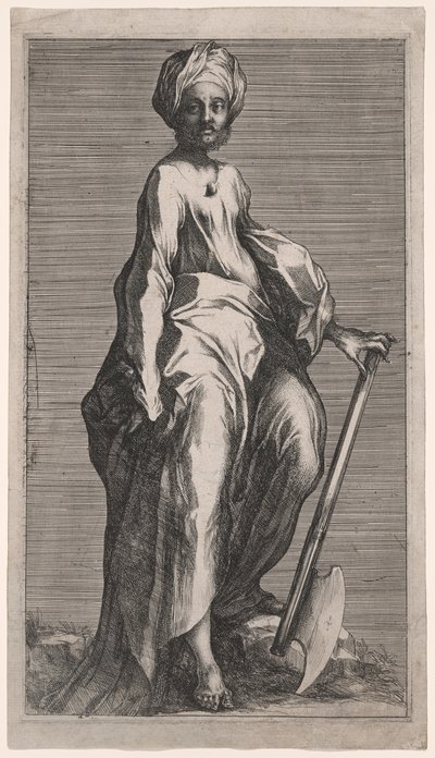 Święty Juda (lub Święty Maciej) autorstwa Jacques Bellange