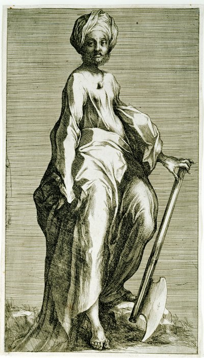 Św. Maciej, ok. 1600-1616 (akwaforta i grawerowanie) autorstwa Jacques Bellange