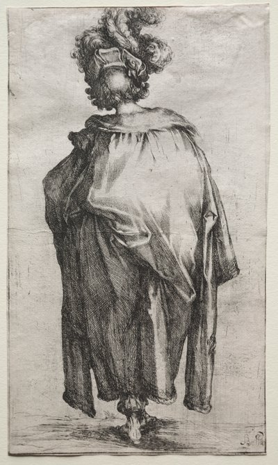 Trzej Mędrcy: Melchior, c. 1615. autorstwa Jacques Bellange
