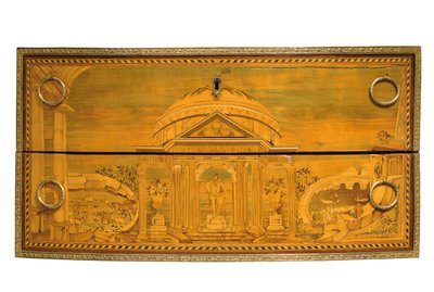 Detal komody Ludwika XVI, ok. 1770-75 autorstwa Jacques Birckle