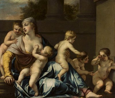 Francuski: La Charité Dobroczynność autorstwa Jacques Blanchard