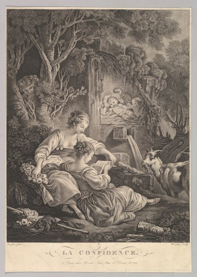 Sekret, ca. 1804-31. autorstwa Jacques Bonnefoy