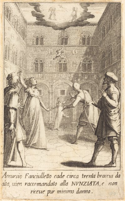 Accursio, 1619. autorstwa Jacques Callot