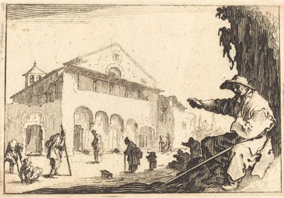 Przytułek autorstwa Jacques Callot