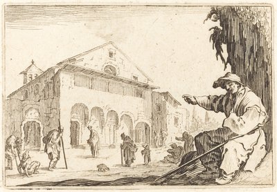 Przytułek autorstwa Jacques Callot