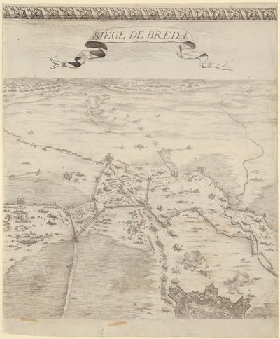 Fragment „Bitwy o Bredę” autorstwa Jacques Callot
