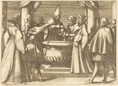 Chrzest Księcia Hiszpanii autorstwa Jacques Callot