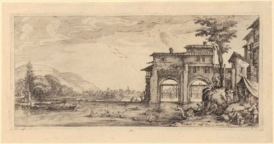 Rzeź niewiniątek w Betlejem [Tablica 1] autorstwa Jacques Callot