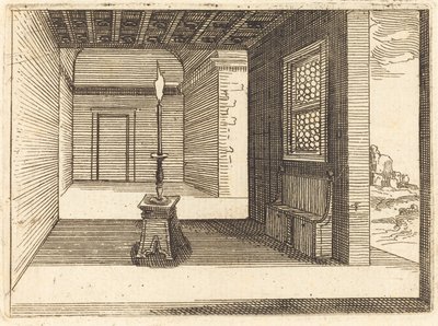 Świecznik autorstwa Jacques Callot