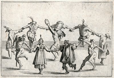 Kaprysy różnych postaci autorstwa Jacques Callot
