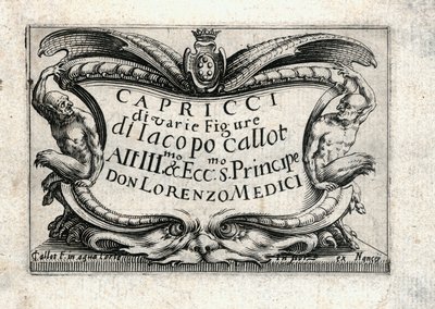 Kaprysy różnych postaci autorstwa Jacques Callot