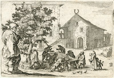 Kaprysy różnych postaci autorstwa Jacques Callot