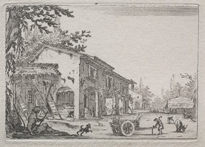 Kaprysy: włoska farma. autorstwa Jacques Callot