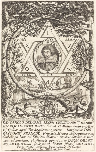 Karola DeLorme, 1630. autorstwa Jacques Callot