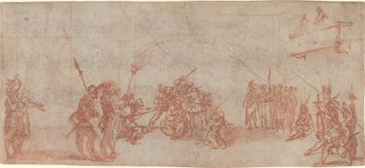 Chrystus ukoronowany cierniem autorstwa Jacques Callot