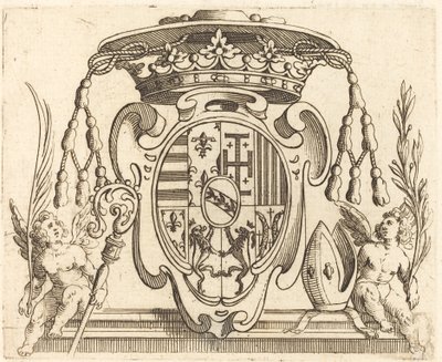 Herb Mikołaja Franciszka Lotaryngii autorstwa Jacques Callot
