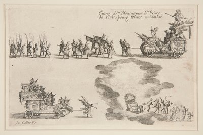Walka? la Barri?re, Entr?e du Prince de Plaltzbourg autorstwa Jacques Callot