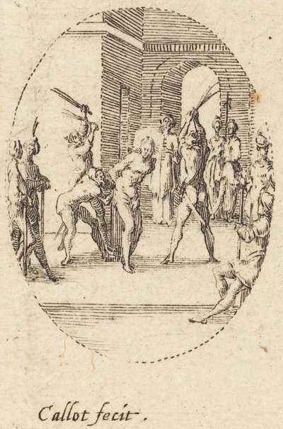 Ukoronowanie cierniem autorstwa Jacques Callot