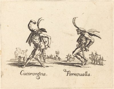 Cucorongna i Pernoualla autorstwa Jacques Callot