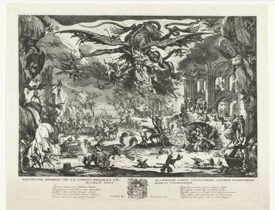 Kuszenie św. Antoniego autorstwa Jacques Callot