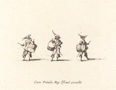 Wiertarka z bębnami autorstwa Jacques Callot